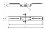 I-Drain Linear 72 nerezový sprchový žľab 1000mm s hydroizoláciou