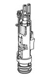 Geberit Príslušenstvo - Vypúšťací ventil pre predstenový inštalačný prvok