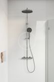 kielle Oudee - Sprchový set s termostatom, 260 mm, 3 prúdy, chróm