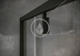Ravak Nexty - Sprchový kút štvrťkruhový, 1000x1000 mm, čierna/číre sklo