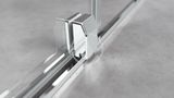 Polysan Rolls Line - Sprchové dvere zasúvacie, 1100x2000 mm, leštený hliník/číre sklo