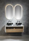 Sapho Zrkadlá - Zrkadlo Minox s LED osvetlením, 500x1000 mm