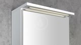 Aqualine Doplnky - Zrkadlová skrinka s LED osvetlením, 50x70x22 cm, biela
