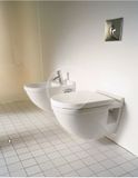 Duravit Starck 3 - Závesné WC Comfort, s WonderGliss, biela
