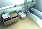 Duravit DuraStyle - Závesné WC na SensoWash, biela