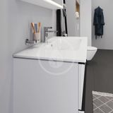 Duravit ME by Starck - Umývadlo nábytkové, 1030x490 mm, s prepadom, s otvorom na batériu, biela