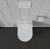 Duravit ME by Starck - Závesné WC, biela