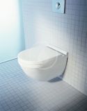 Duravit Starck 3 - Závesné WC, Rimless, biela
