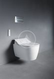 Duravit ME by Starck - Závesné WC na Sensowash, Rimless, biela