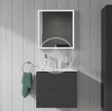 Duravit ME by Starck - Umývadlo nábytkové Compact, 630x400 mm, s 1 otvorom na batériu, alpská biela