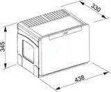 Franke Cube - Vstavaný odpadkový kôš Cube 50