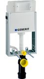 Geberit Kombifix - Set predstenovej inštalácie, klozet Alpha s doskou, tlačidlo Delta21, alpská biela