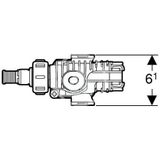 Geberit Príslušenstvo - Napúšťací ventil na splachovacie nádržky