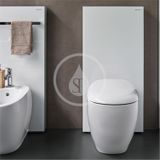 Geberit Monolith Plus - Sanitárny modul na stojace WC, 101 cm, bočný prívod vody, biela