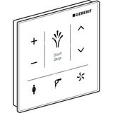 Geberit AquaClean - Nástenný ovládací panel na elektronický bidet, biela