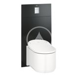 Grohe Rapid SL - Sanitárny modul s nádržkou a tlačidlom, na závesné WC, chróm/čierna