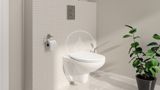 Grohe Bau Ceramic - Závesné WC s doskou SoftClose, Rimless, alpská biela