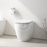 Grohe Essence - Stojace WC, rimless, PureGuard, alpská biela