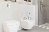 Grohe Euro Ceramic - Závesné WC s doskou SoftClose, Rimless, Triple Vortex, alpská biela