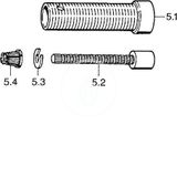Hansa Príslušenstvo - Predlžovacia súprava 80 mm na podomietkové ventily