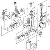 Hansa Príslušenstvo - Poistná skupina na tlakové, pevné teplovodné bojlery do 200 l, chróm