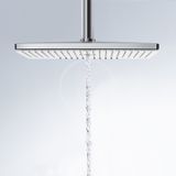 Hansgrohe Rainmaker Select - Hlavová sprcha 460, 3 prúdy, sprchové rameno 100 mm, čierna/chróm