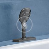 Hansgrohe Raindance Select E - Ručná sprcha 120, 3jet, kefovaný čierny chróm