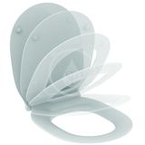 Ideal Standard Connect Air - WC doska ultra plochá, SoftClose, biela
