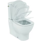 Ideal Standard Tesi - WC doska ultra plochá, SoftClose, biela