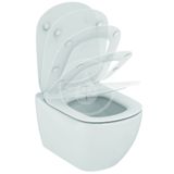 Ideal Standard Tesi - Závesné WC, AquaBlade, biela