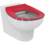 Ideal Standard Contour 21 - WC doska detská, 7-11 rokov, bez poklopu, červená