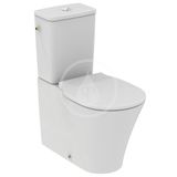 Ideal Standard Connect Air - WC kombi misa, spodný/zadný odpad, AquaBlade, biela