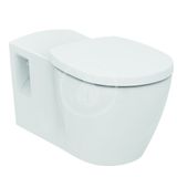 Ideal Standard Connect Freedom - Závesné WC bezbariérové, Rimless, biela