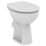 Ideal Standard Contour 21 - Stojace WC bezbariérové, zadný odpad, biela