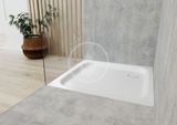 Kaldewei Ambiente - Obdĺžniková sprchová vanička Duschplan 418-1, 900x1000 mm, biela – sprchová vanička, bez polystyrénového nosiča