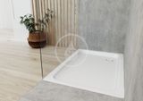 Kaldewei Ambiente - Obdĺžniková sprchová vanička Duschplan 546-1, 1000x800 mm, Perl-Effekt, bez polystyrénového nosiča, biela