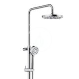 Kludi Logo - Sprchový set Dual Shower System s batériou, 200 mm, chróm