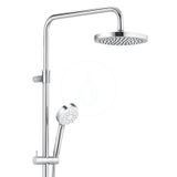 Kludi Logo - Sprchový set Dual Shower System s termostatom, 200 mm, chróm