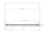 Ravak Pivot - Sprchové dvere, 761-811 mm, biela/chróm/číre sklo