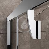 Ravak Pivot - Sprchové dvere pivotové, 900 mm, lesklý hliník/číre sklo