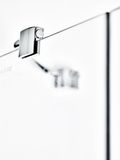 Ravak SmartLine - Sprchové dvere dvojdielne SMSD2-110 B-R, 1099-1116 mm, pravé, chróm/číre sklo