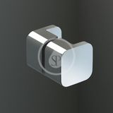 Ravak Brilliant - Sprchový kút BSDPS-110/80 L, 1083-1095x783-795 mm, chróm/číre sklo
