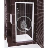 Ravak Blix - Sprchové dvere, 1170-1210 mm, biela/číre sklo