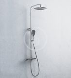 Ravak 10° - Sprchový set s termostatom, 250 mm, chróm