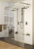Ravak Walk-In - Sprchovací kút Free, 2000 mmx1400 mm, farba lesklý hliník, sklo transparent