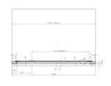 Ravak Pivot - Sprchové dvere pivotové PDOP1-90, 861-911 mm, čierna/sklo