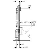 Inštalačný modul WC univerzálny Geberit Duofix BH112 Concept (111.319.00.5)