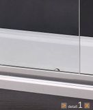 Aquatek Master R33 sprchovací kút obdĺžnikový 120x90cm, profil chróm, sklo matné