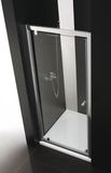 Aquatek Master B1 čelné otváracie dvere 95cm, profil chróm, sklo matné, výška 185cm
