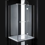 Aquatek Crystal R33 sprchovací kút 120x90cm, profil chróm, sklo číre, výška 200 cm